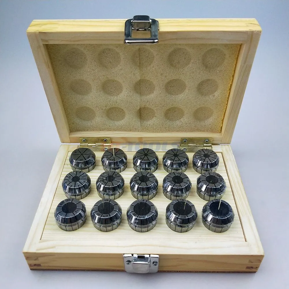 ER Milling Chuck Set   CNC Machine Tool Holder Accessories ER Collet ER08 ER11 ER16 ER25 ER32 ER40 Milling Collet set