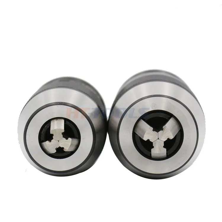 Keyless drill chuck with taper Mounted
