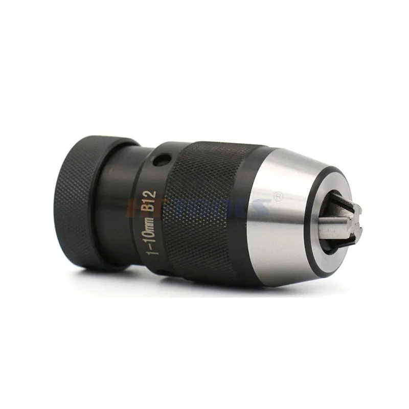Keyless drill chuck with taper Mounted