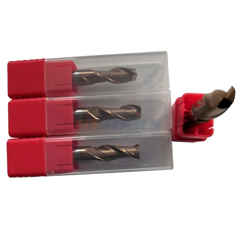 2 flute ball end mill