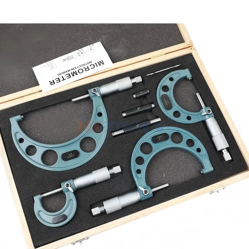 Outside Micrometer Set Carbide Micrometer Set Metric Gauge