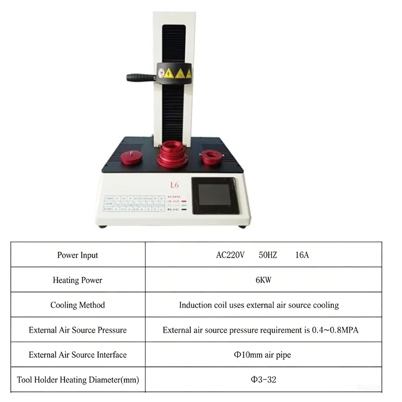 L6 Series Heat Shrink Fit Machines for Precision CNC Tool Assembly