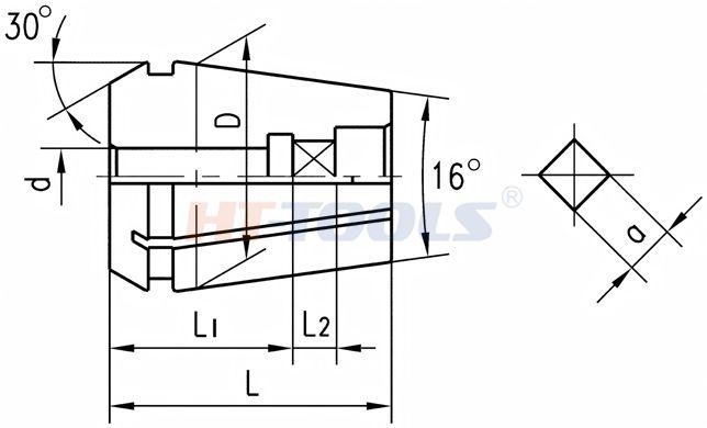 ERG Tapping Collet