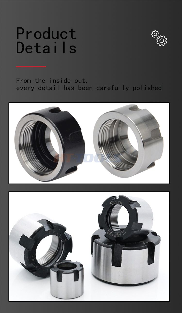 ER32UMER25ER20ER16AER11MER40 Nut Clamp Cap BT40 Machining Center Holder Nut