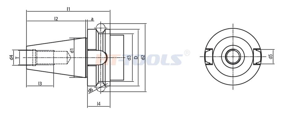 BBT50 High Precision Hydraulic toolholders