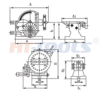 BS UNIVERSAL DIVIDING HEAD