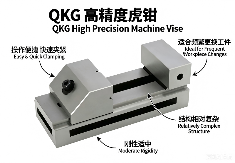 QGG vs QKG Vise Comparison | Rigidity vs Efficiency