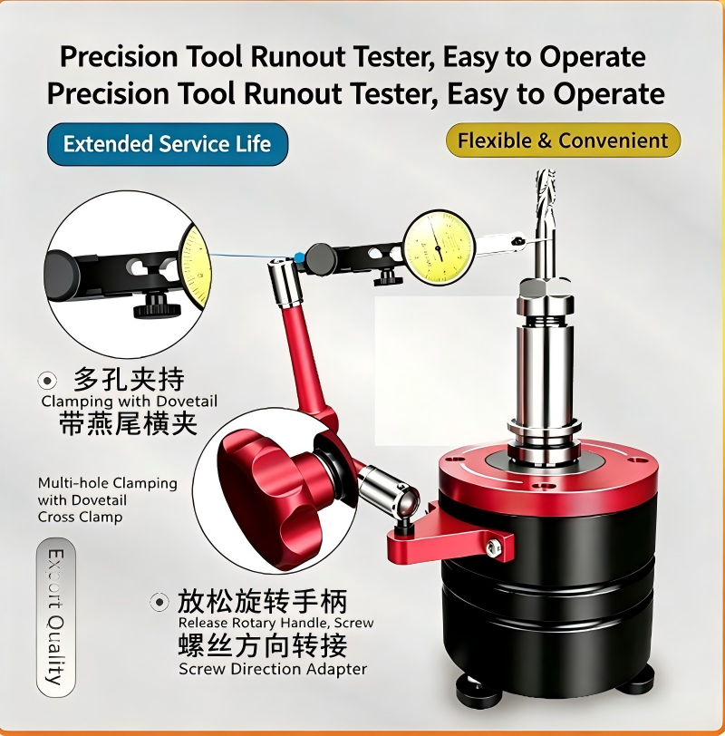 CNC tool holder inspcetion