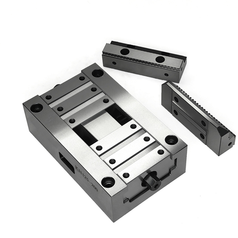Heavy-Duty Self-Centering CNC Concentric Vise – Universal Fixture for Multi-Axis CNC Machining