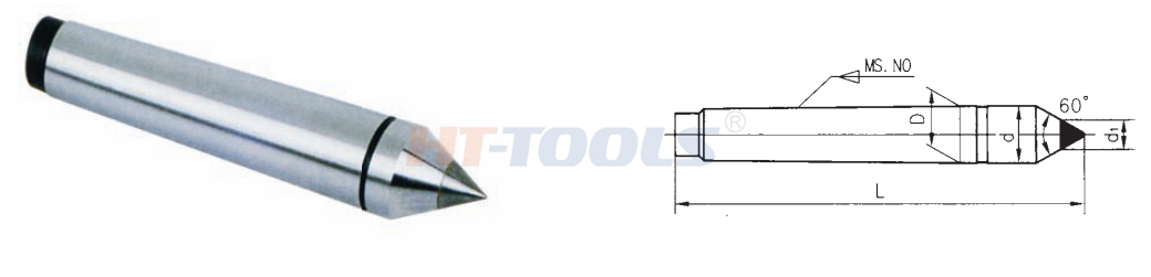 Tungsten steel DE1 hard alloy top MS1 MT1 Mohs MS2 MT3 4 5 high-precision DE2 Mohs DE3