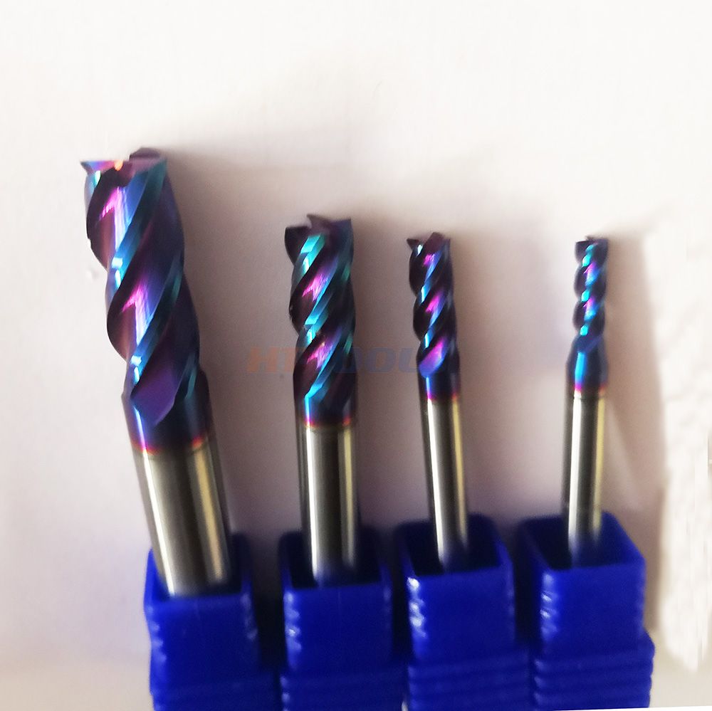 2 flutes end mills