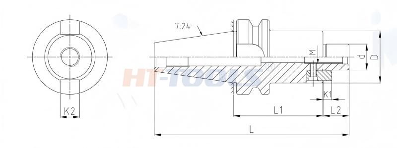 BBT/BT FMA Shell Mill Arbor