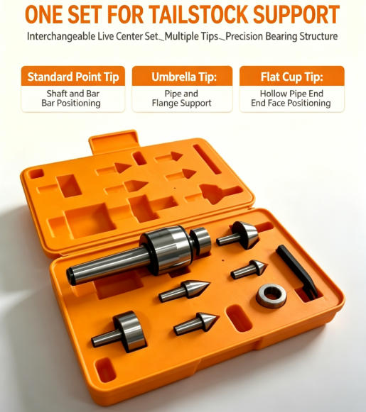 Medium-duty Multi‑purpose Live Center Set