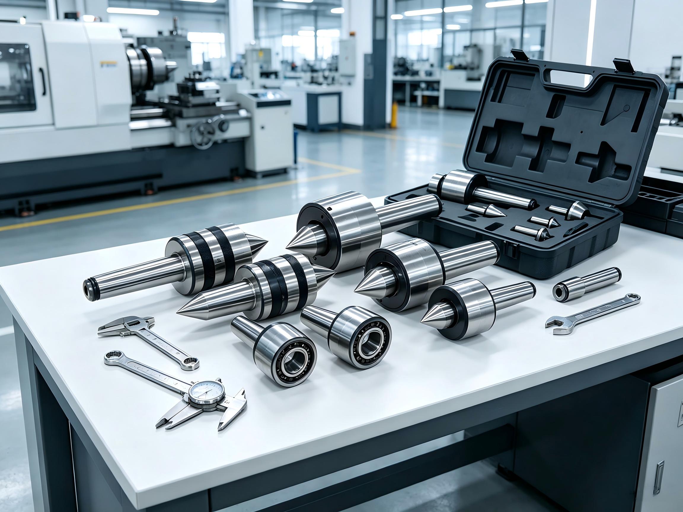 MT Live Center Set, Interchangeable Lathe Live Tailstock Centers Kit